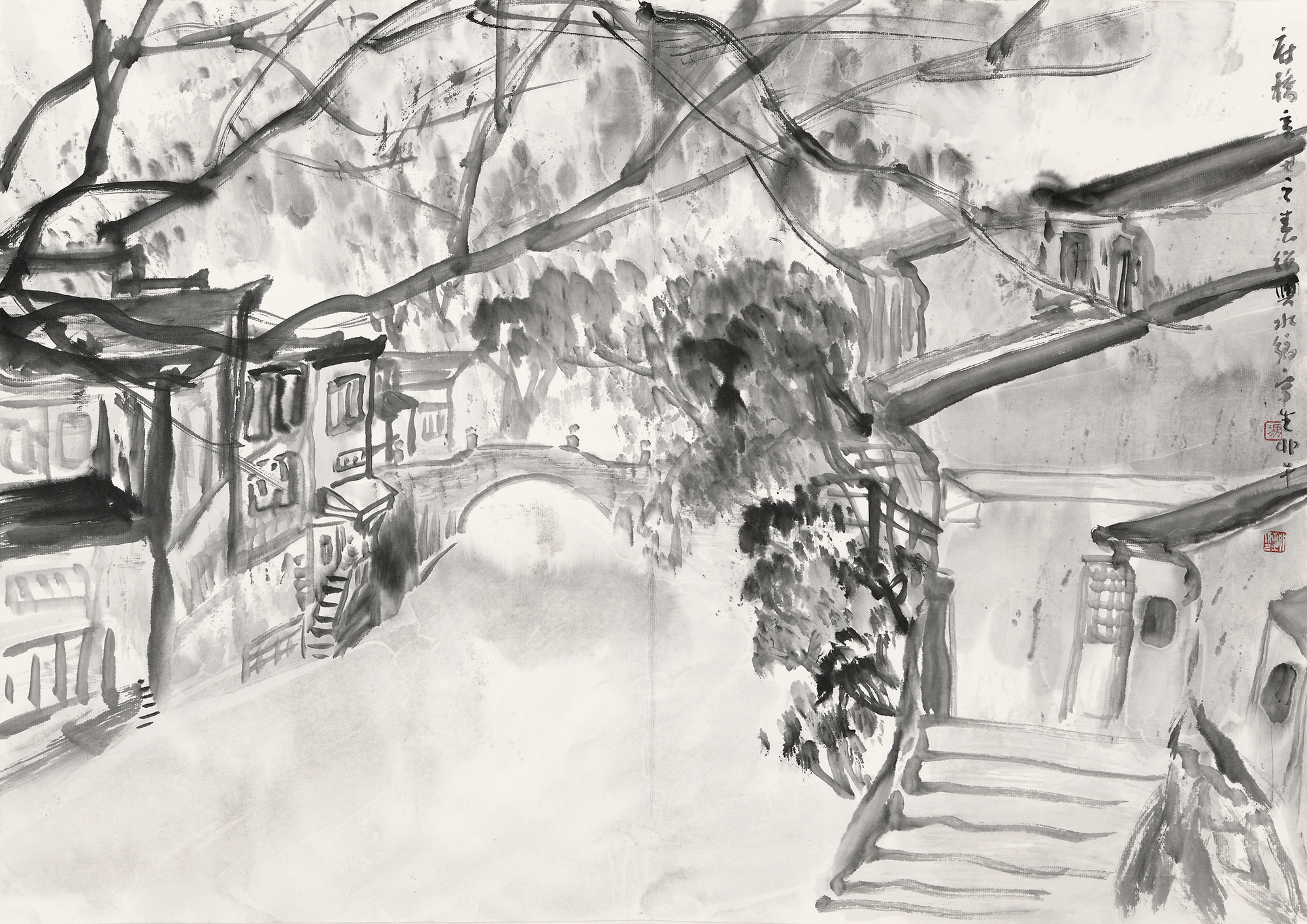 6c1d32ca18d9422d8949d11a014ca52a.jpg 15-府桥 47cm x66cm 2021年.JPG